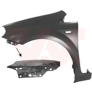 Voorspatbord  Links Fiat Equipart 1624655