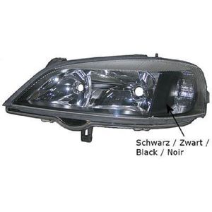 VanWezel 3742967 - Voorlicht met Knipperlicht - Zwart - Voor Opel Astra G van 01/1998 tot 04/2004