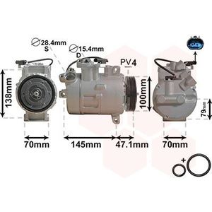 VAN WEZEL - AC Compressor - Airco Compressor - Voor BMW - 64526917859 - 64526983098