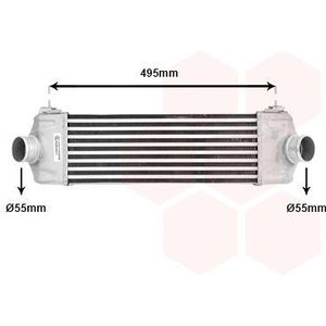 Ford - Intercooler Transit - Handgeschakeld - Aluminium - Luchtgekoeld