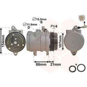 Daewoo - AIRCO COMPRESSOR 577030-> / 1.0 - Aircopomp - IR PLUS