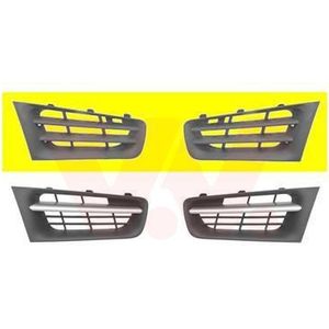 VAN WEZEL Grille Auto RENAULT 4375510 7701476893 Radiator grille,Radiateurgrille