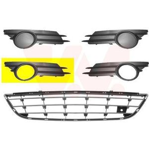 VanWezel 3750594 - Grille Prise D'air Inférieure Droite - Voor Opel Corsa D - 11/2006 tot 12/2010