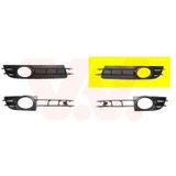 VAN WEZEL Bumper Grill AUDI 0318591 4F0807681A,4F0807681A01C Ventilatiegrille, bumper