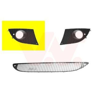 VAN WEZEL Plaat, bumper SEAT 4941594 5P0853666C9B9