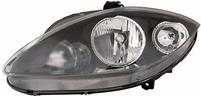 ABAKUS - Koplampen - Links - SEAT 445-1116L-LDEM2 - ECE-getest - Voor Rechtsrijdend Verkeer