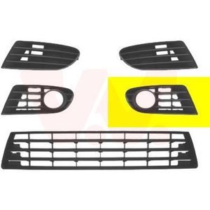 VAN WEZEL Bumper Grill VW 5895593 5M0853665C,5M0853665C9B9 Ventilatiegrille, bumper