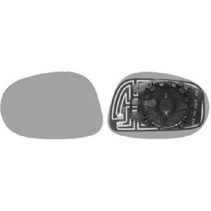 VanWezel - 1629837 - Achteruitkijkspiegel - Blauw - Voor Fiat Bravo