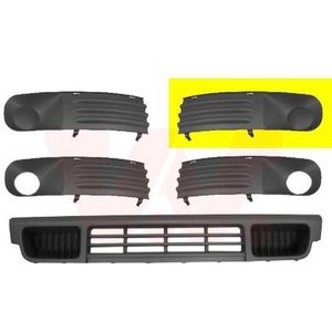 Volkswagen Transporter T5, 2003 - 2009 - voorbumper grille, Transporter, links