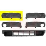 VanWezel 5896592 - Grille - Voorzijde - Rechts - Volkswagen Transporter T5 - 2003 tot 2009