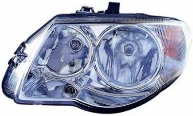 Chrysler - Koplamp Links - Inclusief Stelmotor - H7 - Voor Voertuigen Met Lichthoogteregeling