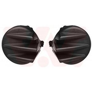 Van Wezel - 1612599 - Bumper - Voor Citroen, Fiat, Peugeot - Set - Links en Rechts Voor