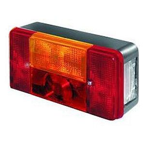 Van Wezel - 9902924 - Achterlicht - Grijs - Universeel