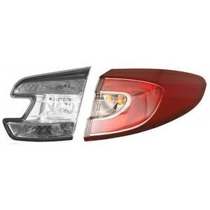VanWezel 4377926 - Achterlicht - Rechts - Renault Megane 2009 tot 2015