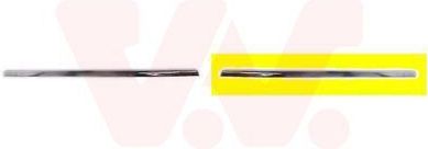 Audi - Bumperlijst Links Voor - Chroom - 0318581