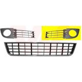 VanWezel - 0317593 - Grille - Voorzijde - Links - Audi A6 - 05/1997 tot 05/2004