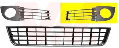 VanWezel - 0317593 - Grille - Voorzijde - Links - Audi A6 - 05/1997 tot 05/2004