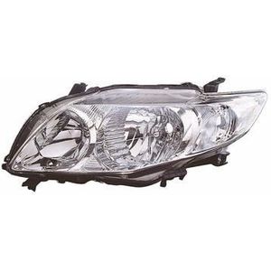 VanWezel 5389961 - Voorlicht - Voor Toyota Corolla 4 Deuren - 2008 tot 2010