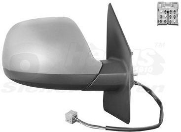 VAN WEZEL Buitenspiegel VW 5790818 7E1857508EB,7E1857522AP,7E1857528G Zijspiegel,Spiegel,Achteruitkijkspiegel,Autospiegel,Dodehoekspiegel