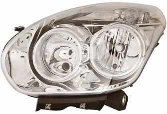 VanWezel - 1638961M - Voorlicht - Voor Fiat Doblo - 2010 tot 2015