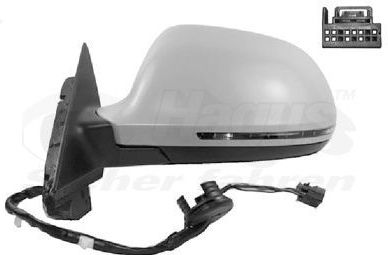 VAN WEZEL Buitenspiegel AUDI 0327807 8T0857527D,8T0857527DGRU,8T0857535E Zijspiegel,Spiegel,Achteruitkijkspiegel,Autospiegel,Dodehoekspiegel