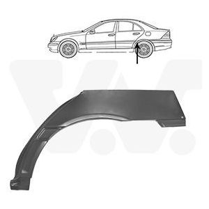 Mercedes-Benz - Plaatwerkdeel Wielrand Achter L - Reparatiepaneel - 3032147
