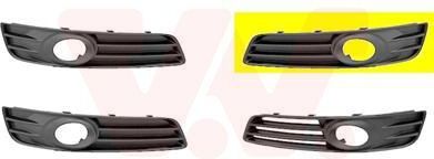 VAN WEZEL Plaat, bumper AUDI 0334591 8P0807681F,8P0807681F9B9