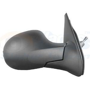 VanWezel - 4334804 - Rétroviseur Compleet - Zwart - Voor Renault Clio Campus 09/2005 tot 2012
