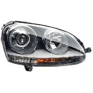 Koplamp Rechts Met Knipperlicht  Xenon D2s+H7 Volkswagen Van Wezel 5894986