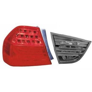 BMW 3 serie E90/ E91, 2008 - 2012 - achterlicht, Sedan, buiten, incl fittingdeel, links