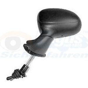 VanWezel - 8107803 - Rétroviseur Compleet - Zwart - Voor Chevrolet Matiz van 04/2005 tot 2010