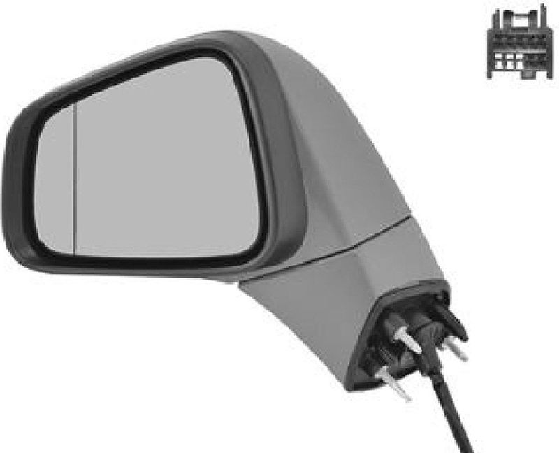 VanWezel 3860817 - Rétroviseur Compleet Links - Voor Opel Meriva B - Elektrisch - Verwarmd