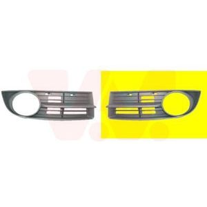 VAN WEZEL Bumper Grill VW 5856593 1T0853665A,1T0853665A9B9 Ventilatiegrille, bumper