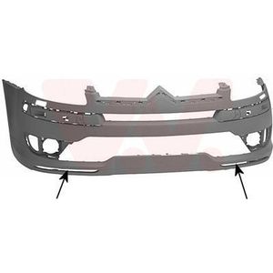 Voorbumper In Primer Tot '08 +/Niet Voor Sport Met Koplampsproeier-Gaten Citroen Van Wezel 0970575