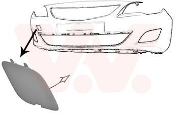 VAN WEZEL Klep, afsleephaak OPEL 3749587 13264405,1405045