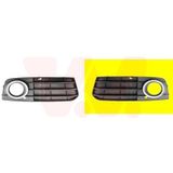 VAN WEZEL Bumper Grill AUDI 0327593 8K0807681A,8K0807681A01C,8K0807681C01C Ventilatiegrille, bumper