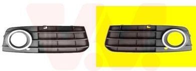 VAN WEZEL Bumper Grill AUDI 0327593 8K0807681A,8K0807681A01C,8K0807681C01C Ventilatiegrille, bumper
