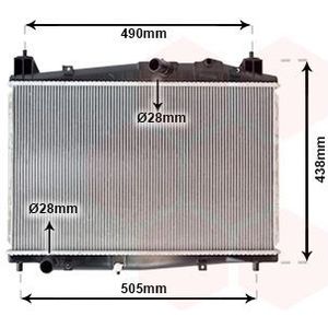 Radiateur Mazda 2 1.4/1.6cdvi Mt 07 Mazda Ir 27002229