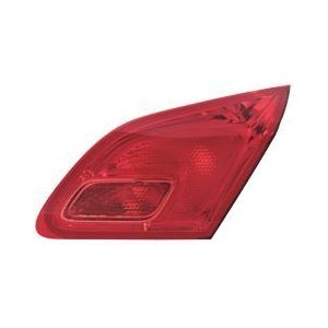 VanWezel - 3749934 - Verre Intérieur Feu Arrière - Rood - Voor Opel Astra J 10-15 5p/d