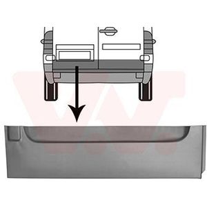 VAN WEZEL Achterportier VW,MERCEDES-BENZ 3076149