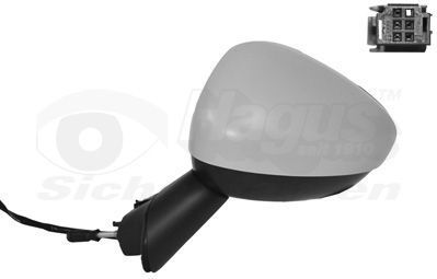 VAN WEZEL Buitenspiegel CITROËN 0929807 6325G5,8154AQ Zijspiegel,Spiegel,Achteruitkijkspiegel,Autospiegel,Dodehoekspiegel