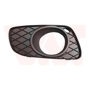 VanWezel - 2911594 - Grille - Zwart - Prise d'air inférieure droite - Voor Smart Fortwo 03/2007-2014