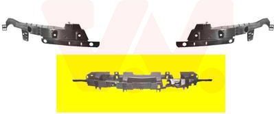 VAN WEZEL Houder, bumper OPEL 3749569 13264476,1406093