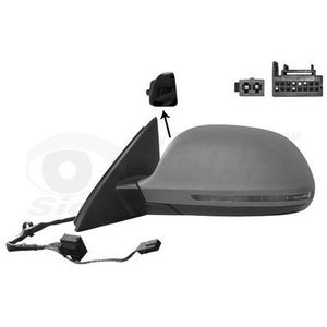 VAN WEZEL Buitenspiegel AUDI 0370817 4F0857535AF,8K0949101A,8K0949101E Zijspiegel,Spiegel,Achteruitkijkspiegel,Autospiegel,Dodehoekspiegel 8K1949145A