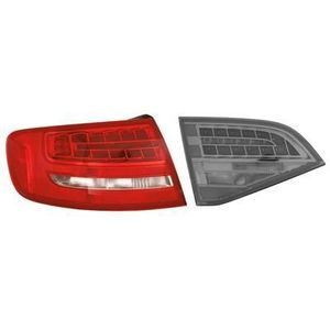 VanWezel 0321935 - Verre extérieur feu arrière gauche pour Audi A4 de 2008 au 02/2012