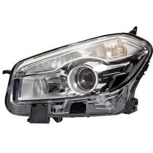 VanWezel 3389961 - Voorlicht - Nissan Qashqai j10 - 02/2010 tot 2014