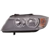 BMW 3 serie E90/ E91, 2008 - 2012 - koplamp, type Valeo, H7+H7, elektr verstelb, incl stelmotortje, links