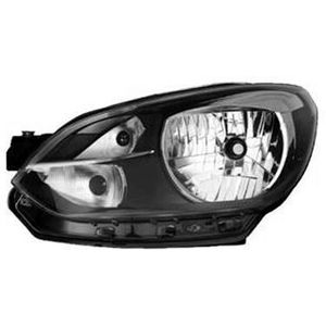 VanWezel 5701961 - Voorlicht met Knipperlicht - Zwart - Voor Volkswagen Up! vanaf 11/2011