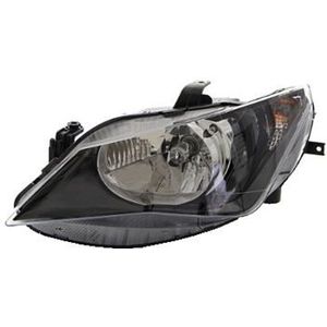 VanWezel 4924961 - Voorlicht met Knipperlicht - Grijs - Voor Seat Ibiza 04/2012 tot 2017