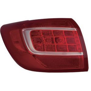 VanWezel 8383931 - Verre Achterlicht - Links - Kia Sportage 08/2010 tot 2015